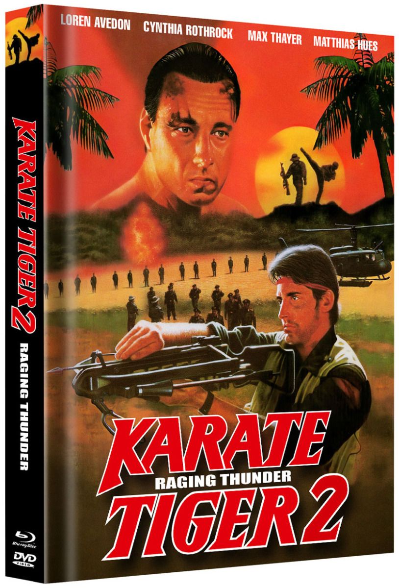 Karate Tiger 2 - Cover A - Mediabook (Blu-Ray+DVD) - Limited 333 Edition