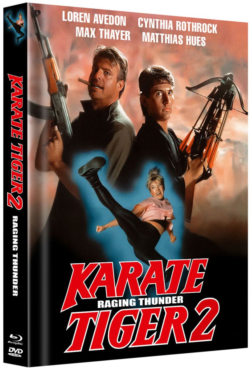 Karate Tiger 2 - Cover B - Mediabook (Blu-Ray+DVD) - Limited 333 Edition
