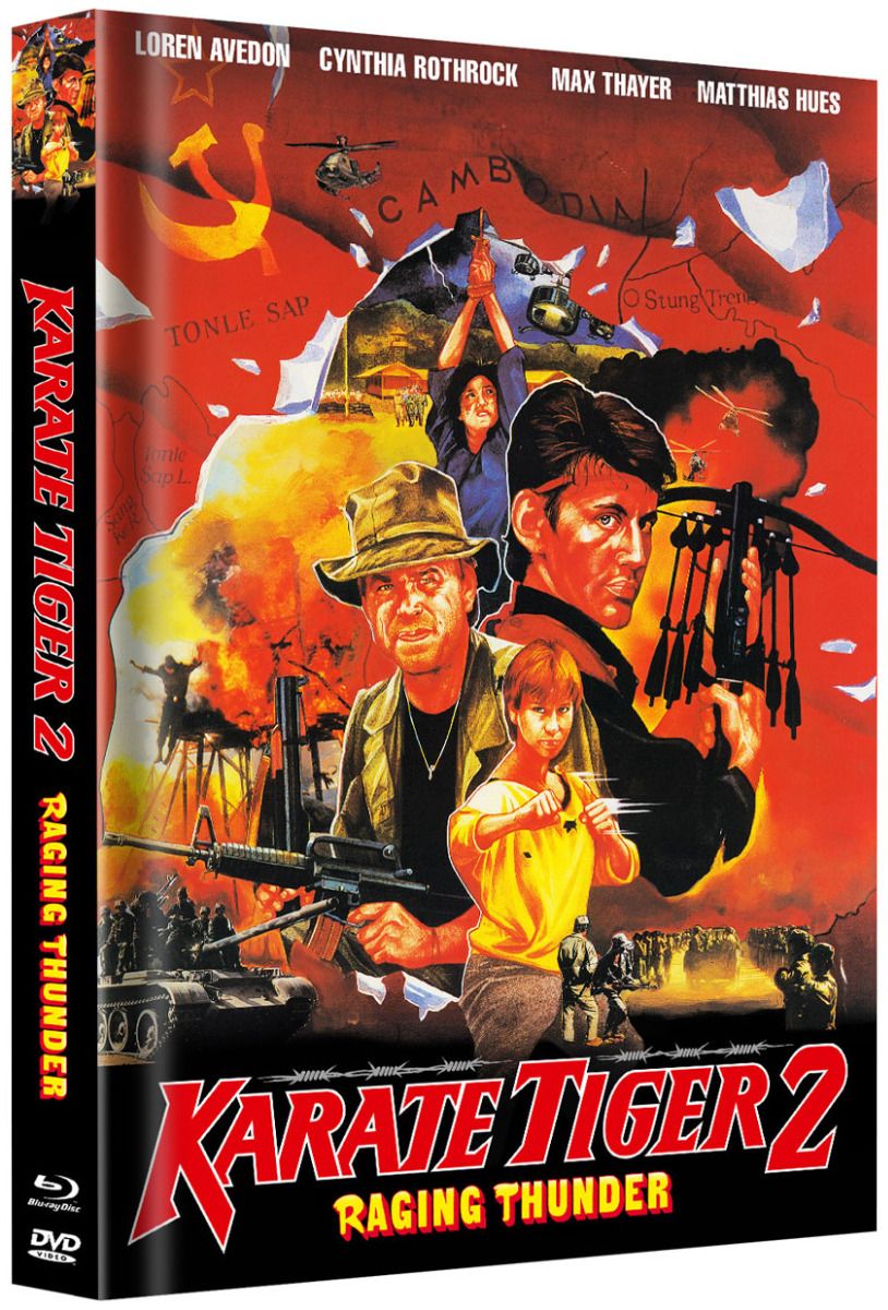 Karate Tiger 2 - Cover C - Mediabook (Blu-Ray+DVD) - Limited 222 Edition