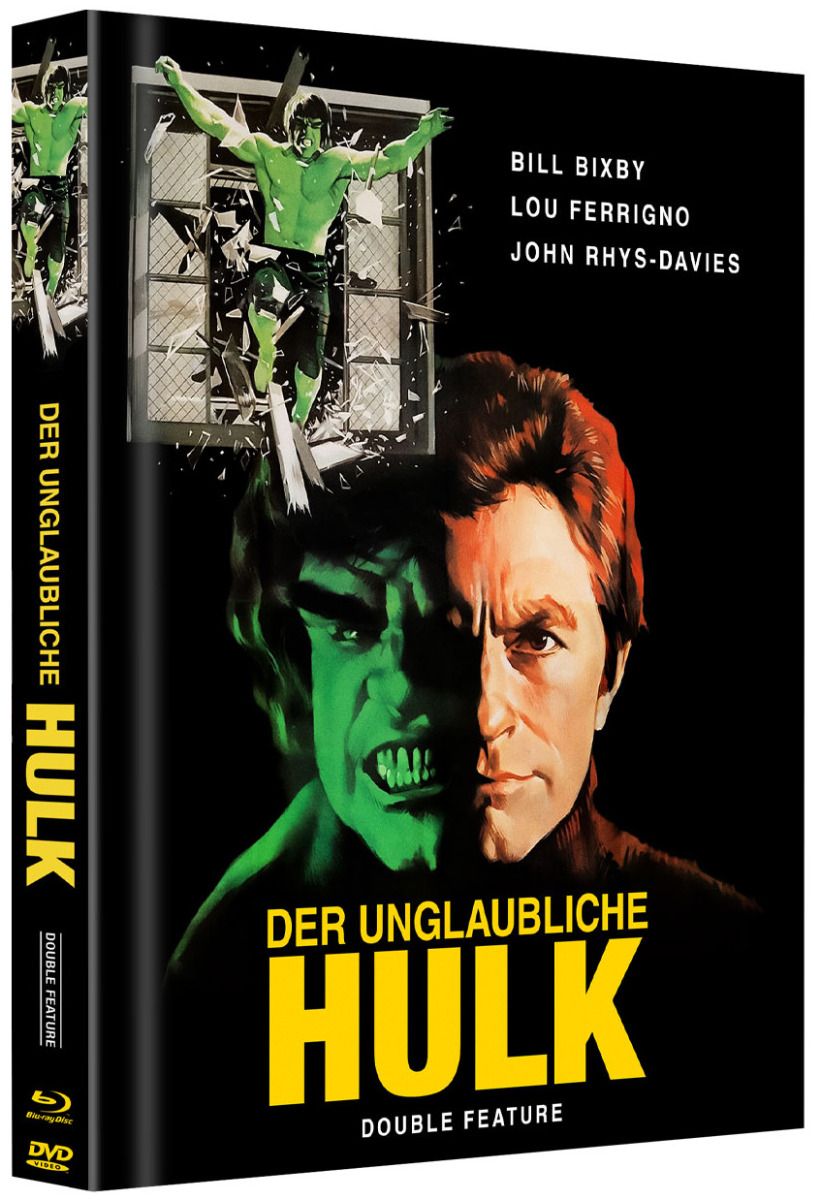 Hulk Double Feature - Cover B - Mediabook (Blu-Ray+DVD) - Limited 200 Edition