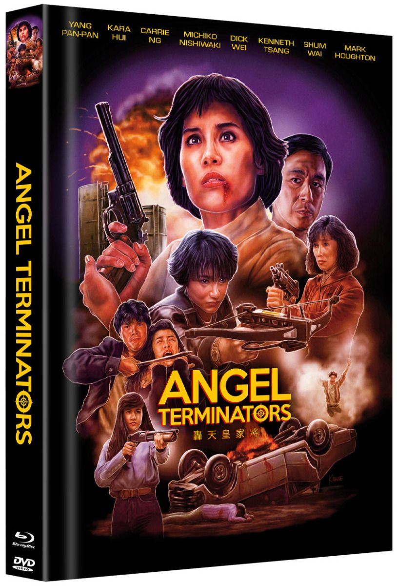 Angel Terminators - Cover A - Mediabook (Blu-Ray+DVD) - Limited 333 Edition