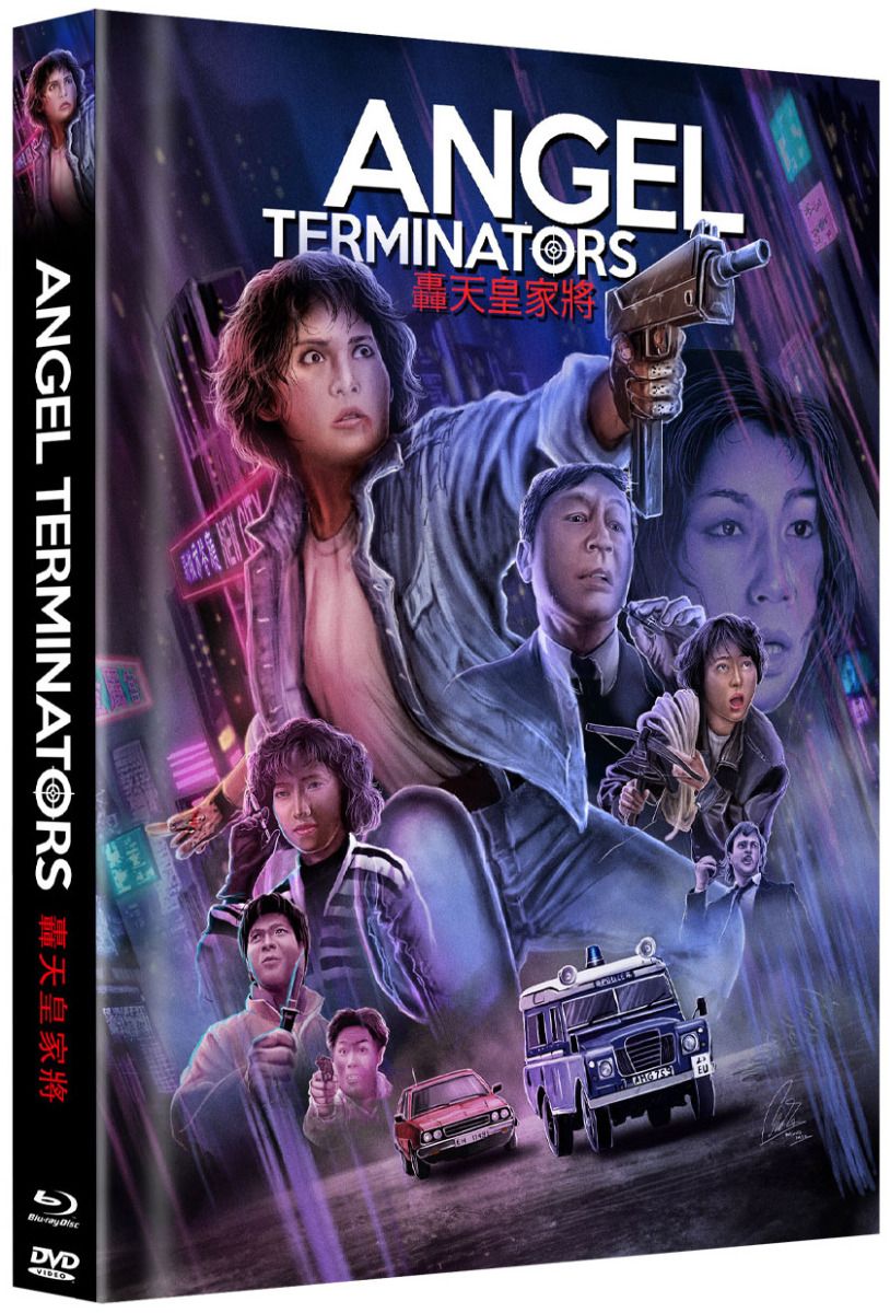 Angel Terminators - Cover B - Mediabook (Blu-Ray+DVD) - Limited 222 Edition