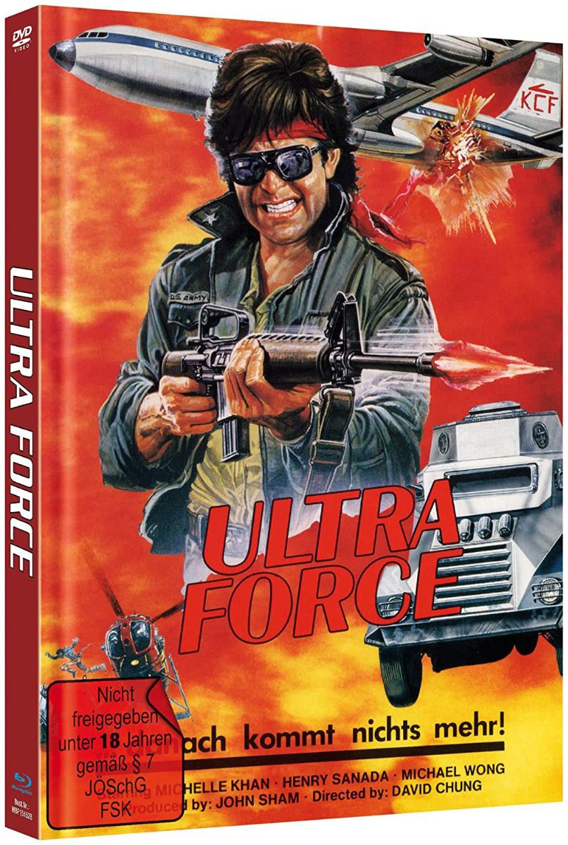 Ultra Force 1 - Hongkong Cop (Lim. Uncut Mediabook - Cover C) (DVD + BLURAY)