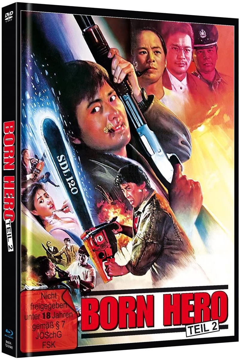 Born Hero 2 (Lim. Uncut Mediabook - Cover A) (DVD + BLURAY)