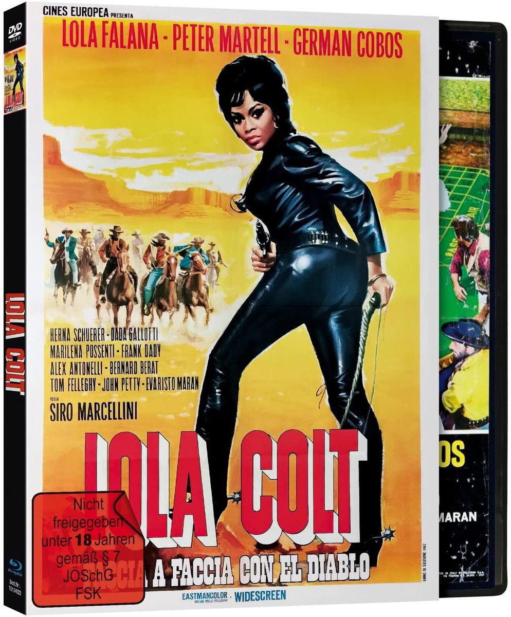 Lola Colt - Sie spuckt dem Teufel ins Gesicht - Cover B (Blu-Ray+DVD) - Limited Deluxe Edition