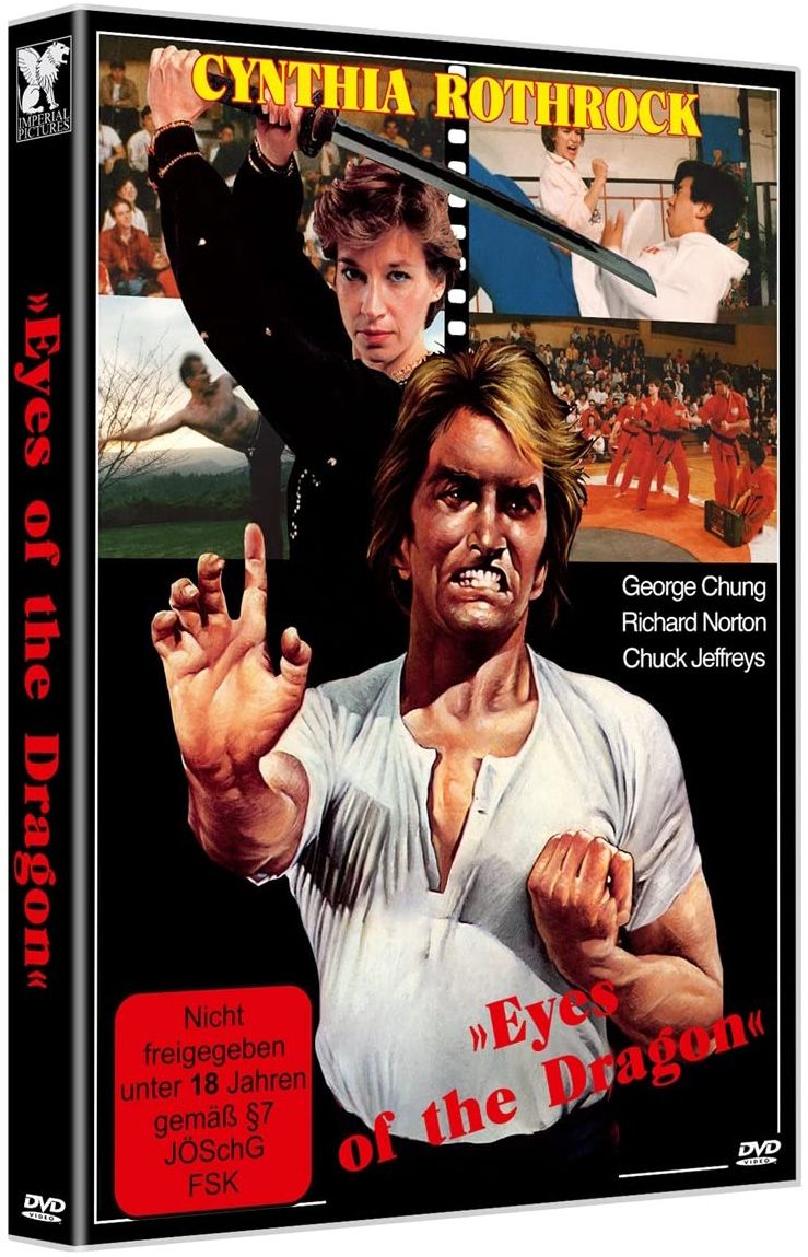 Eyes of the Dragon - Cover A - Unrated Integral Cut - Cynthia Rothrock