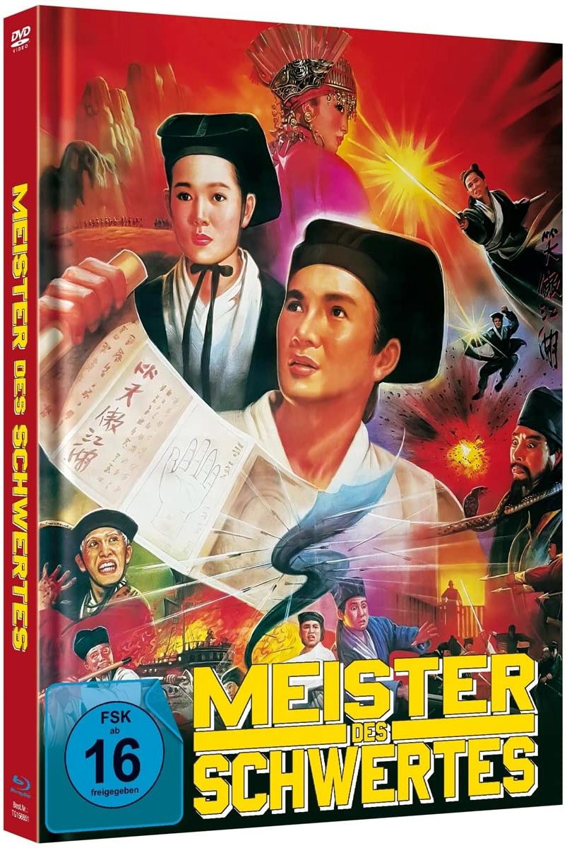 Meister des Schwertes - Cover A - Mediabook (Blu-Ray+DVD) - Limited Edition