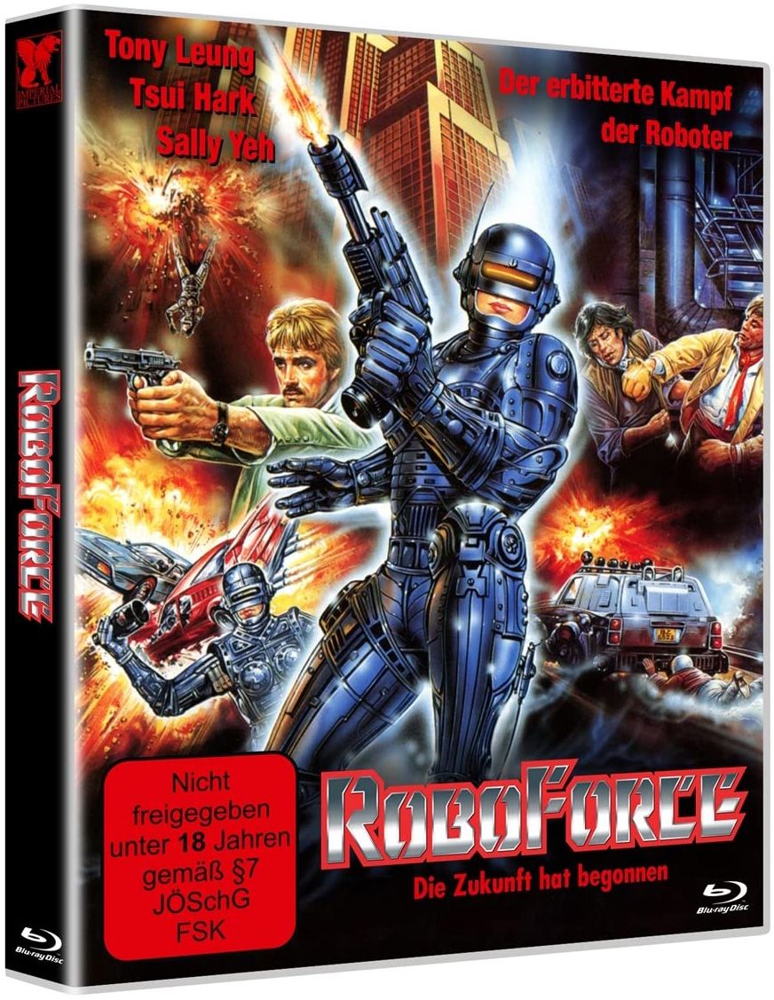 Roboforce - Die Zukunft hat begonnen (Blu-Ray) - Cover A - Limited Edition - 2k Rematered