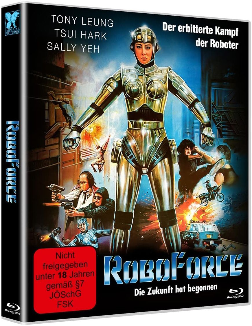 Roboforce - Die Zukunft hat begonnen (Blu-Ray) - Cover B - Limited Edition - 2k Rematered