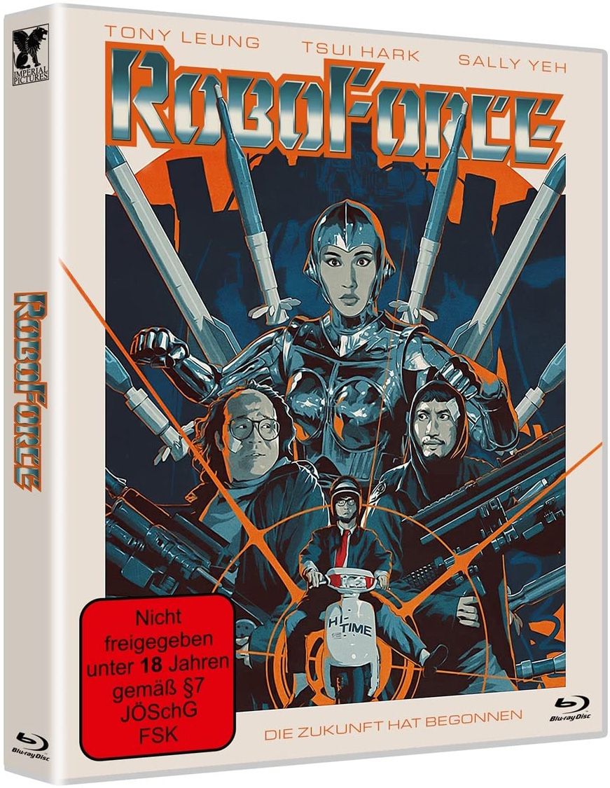Roboforce - Die Zukunft hat begonnen (Blu-Ray) - Cover C - Limited Edition - 2k Rematered