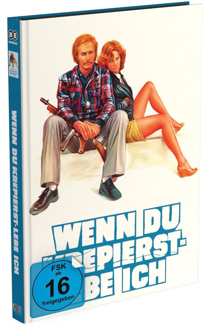 Wenn Du krepierst - lebe ich! - Cover A - Mediabook (Blu-Ray+DVD) - Limited Edition