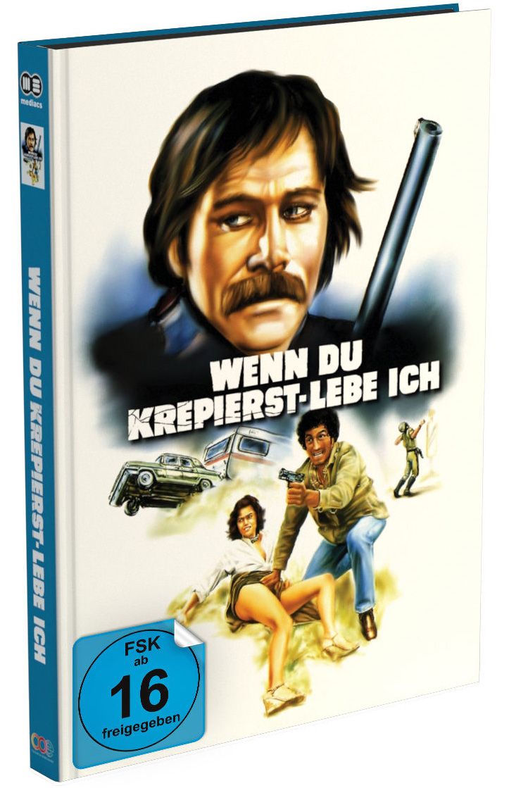 Wenn Du krepierst - lebe ich! - Cover C - Mediabook (Blu-Ray+DVD) - Limited Edition