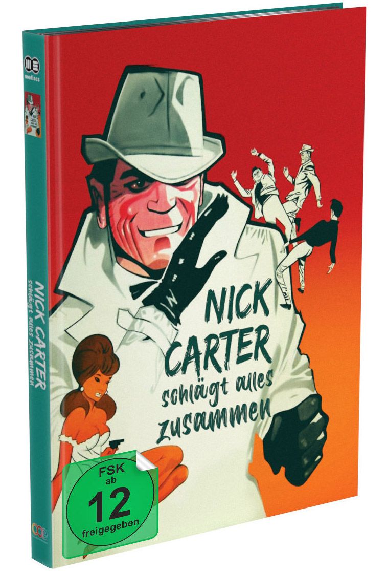Nick Carter schlägt alles zusammen - Cover A - Mediabook (Blu-Ray+DVD) - Limited Edition