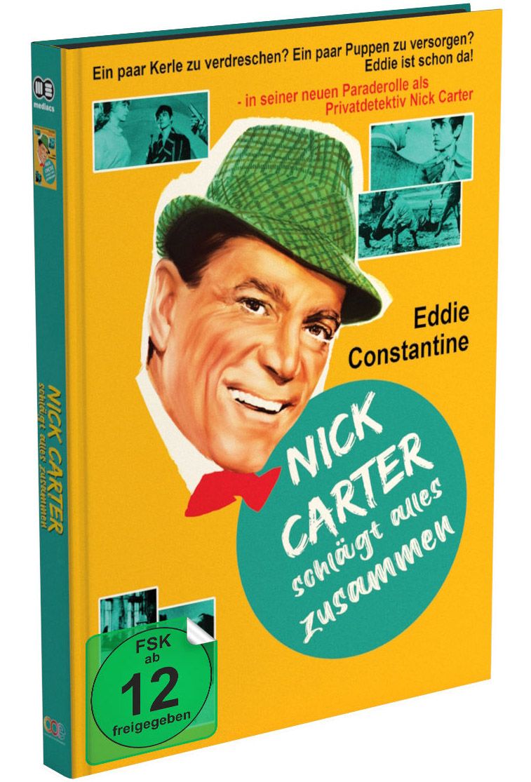 Nick Carter schlägt alles zusammen - Cover B - Mediabook (Blu-Ray+DVD) - Limited Edition
