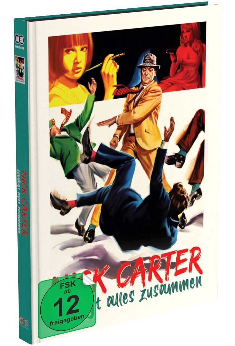 Nick Carter schlägt alles zusammen - Cover D - Mediabook (Blu-Ray+DVD) - Limited Edition