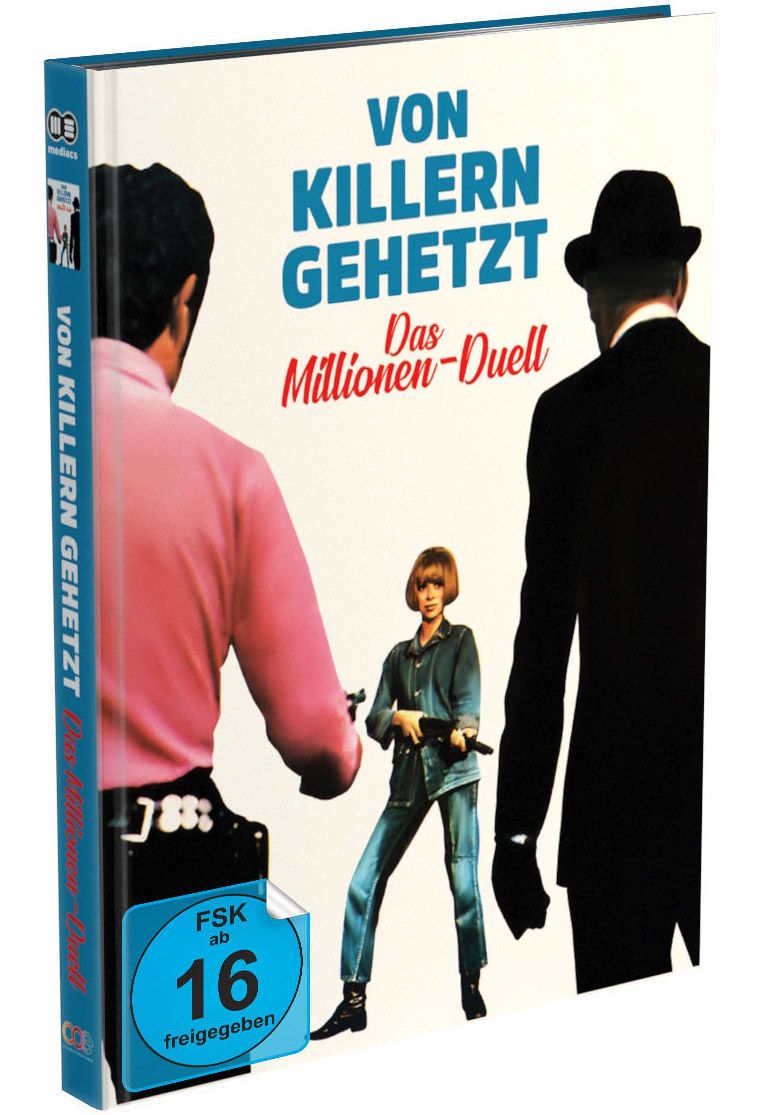 Von Killern gehetzt - Das Millionen-Duell - Cover A - Mediabook (Blu-Ray+DVD) - Limited Edition