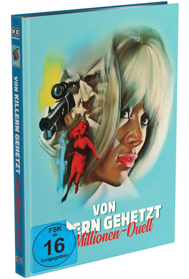 Von Killern gehetzt - Das Millionen-Duell - Cover B - Mediabook (Blu-Ray+DVD) - Limited Edition