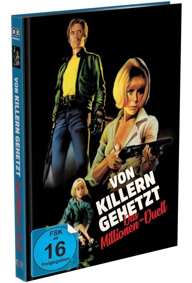 Von Killern gehetzt - Das Millionen-Duell - Cover D - Mediabook (Blu-Ray+DVD) - Limited Edition