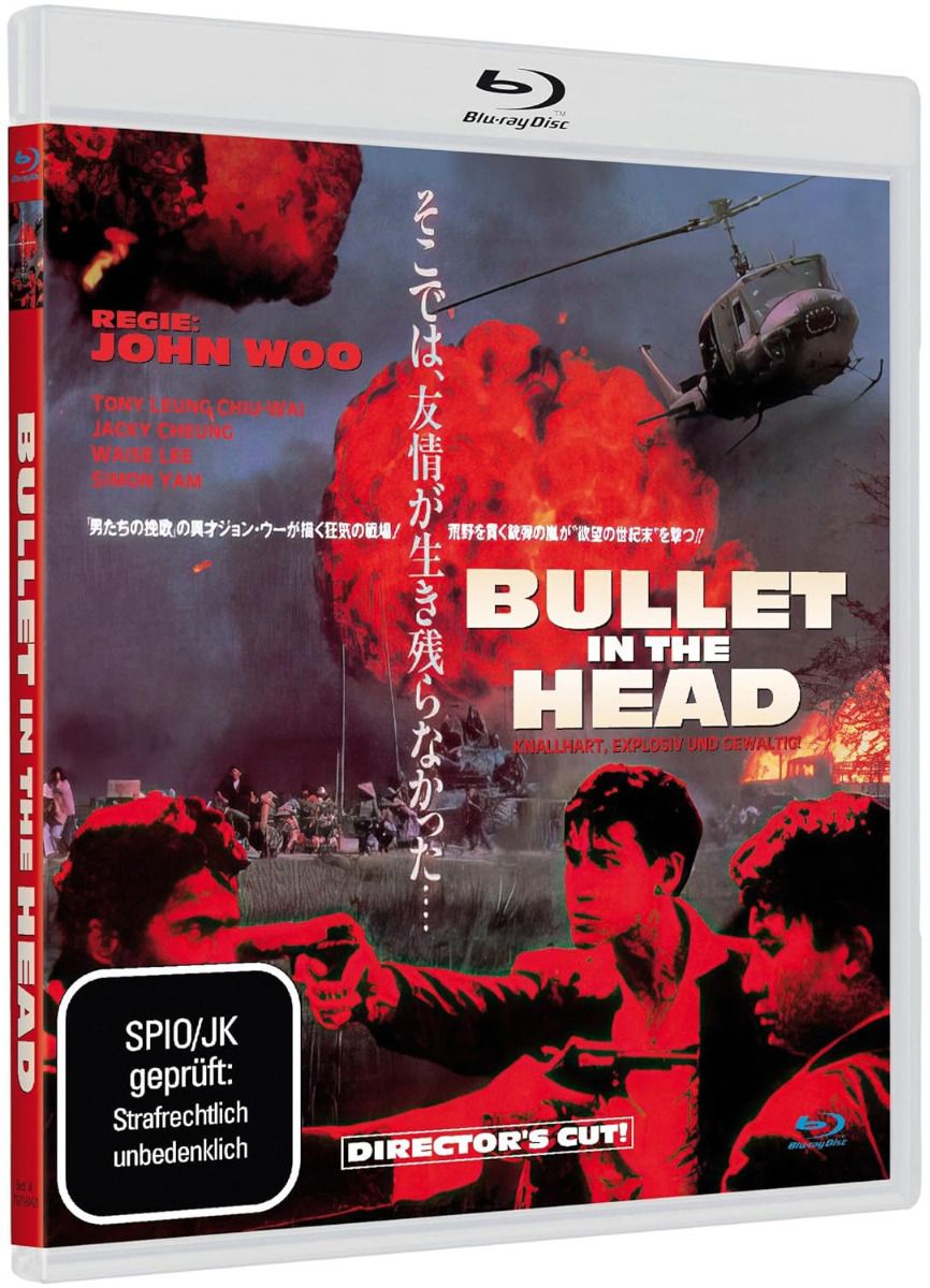Bullet In The Head (Blu-Ray) - Cover A - Limited Edition - Uncut - John Woo
