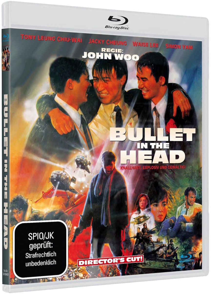 Bullet In The Head (Blu-Ray) - Cover B - Limited Edition - Uncut - John Woo