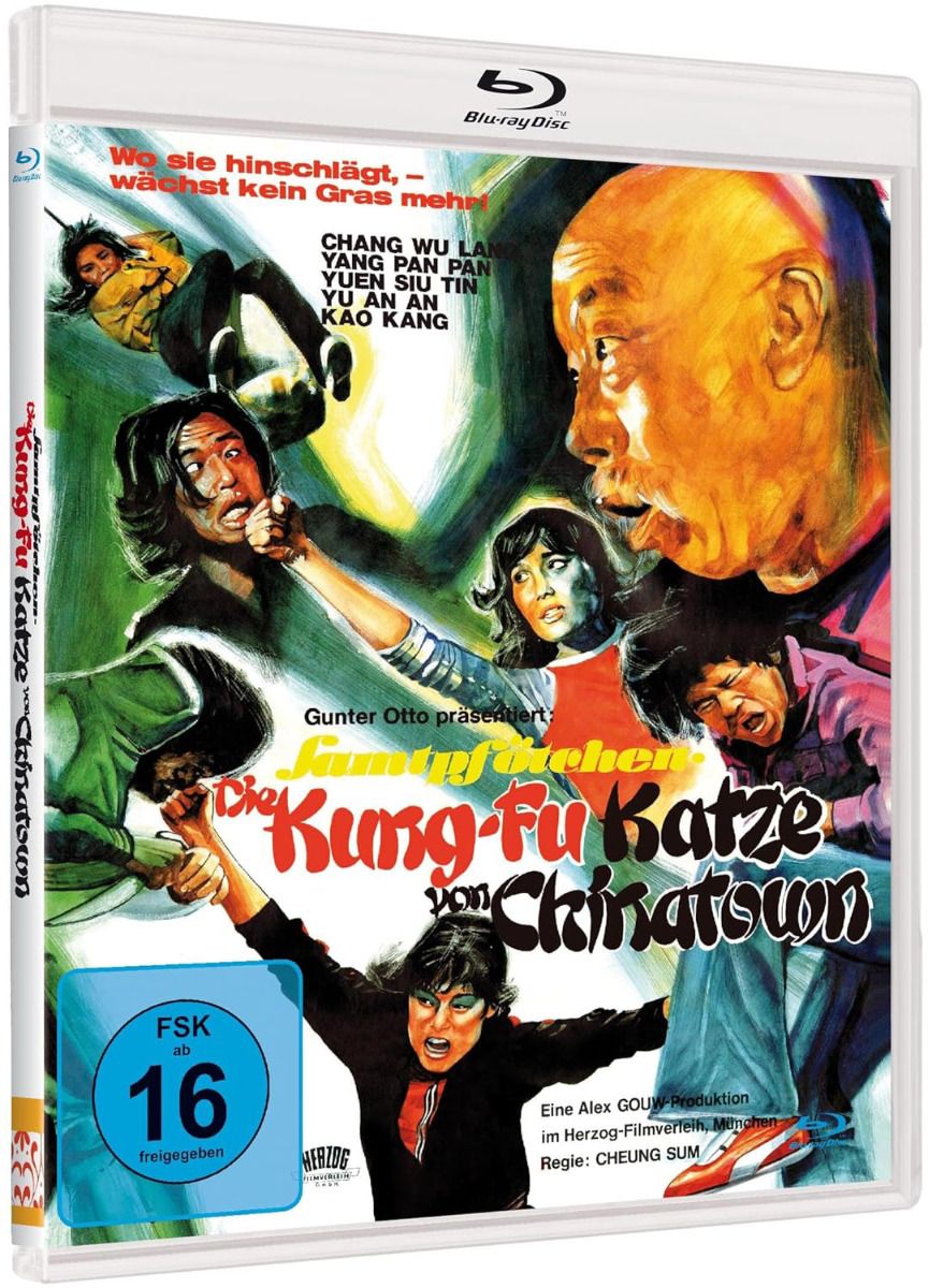 Samtpfötchen - Die Kung-Fu-Katze von Chinatown (Blu-Ray) - Cover A