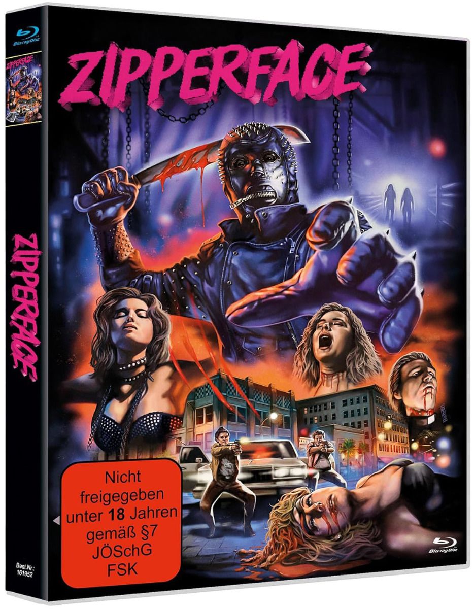 Zipperface (Blu-Ray) - Cover B
