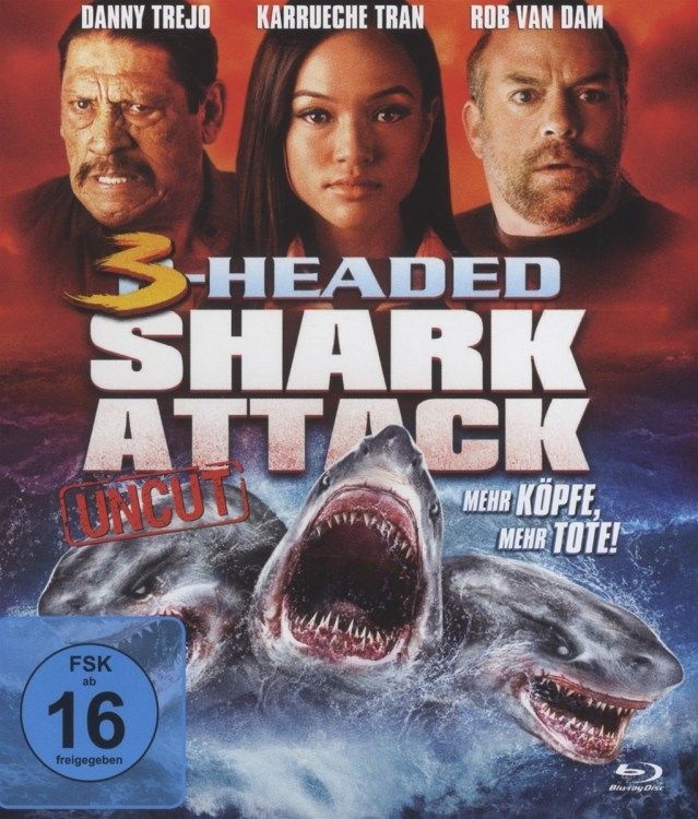 3 Headed Shark Attack (BLURAY)