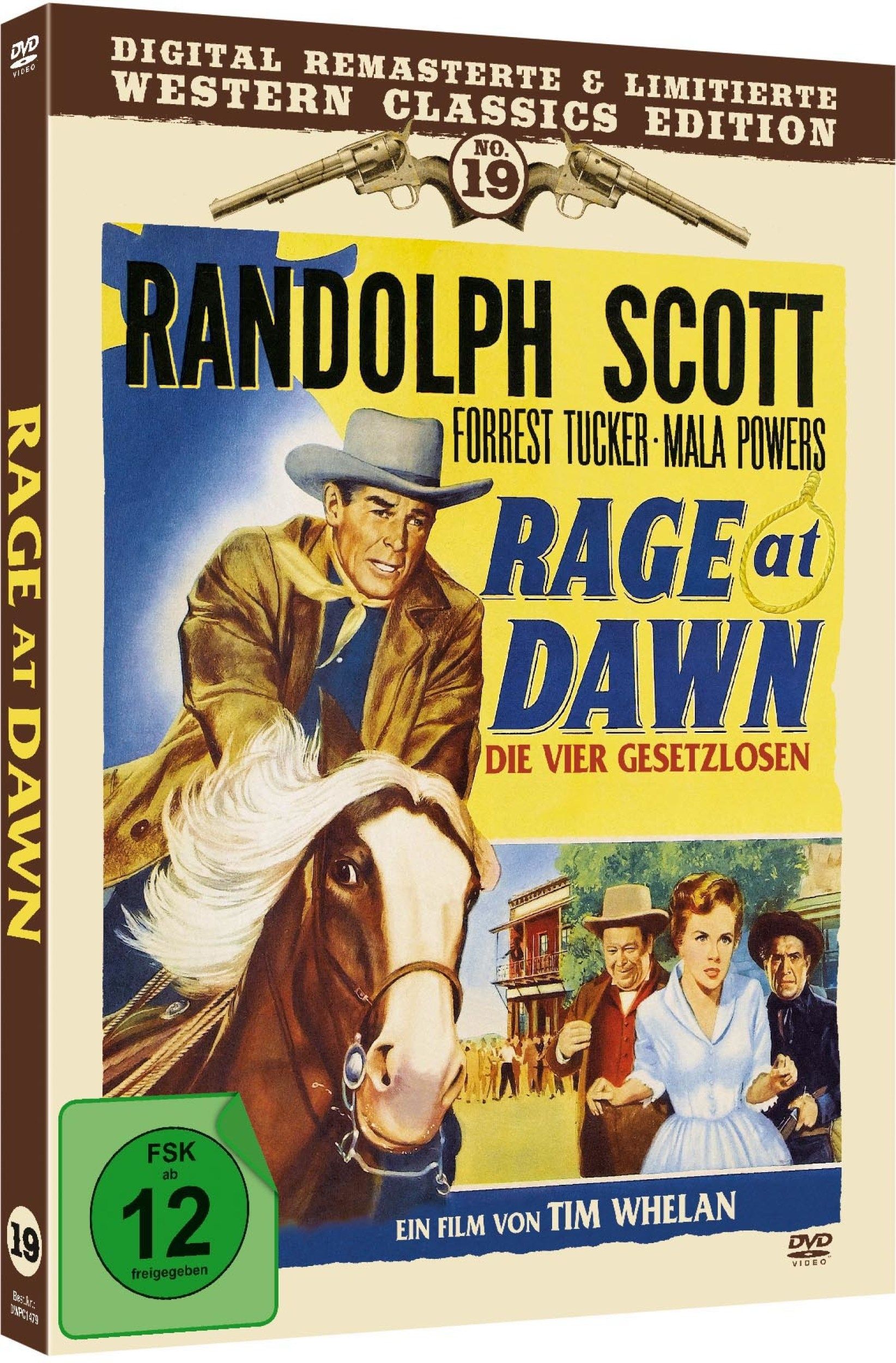 Rage at Dawn - Die vier Gesetzlosen (Lim. Mediabook)