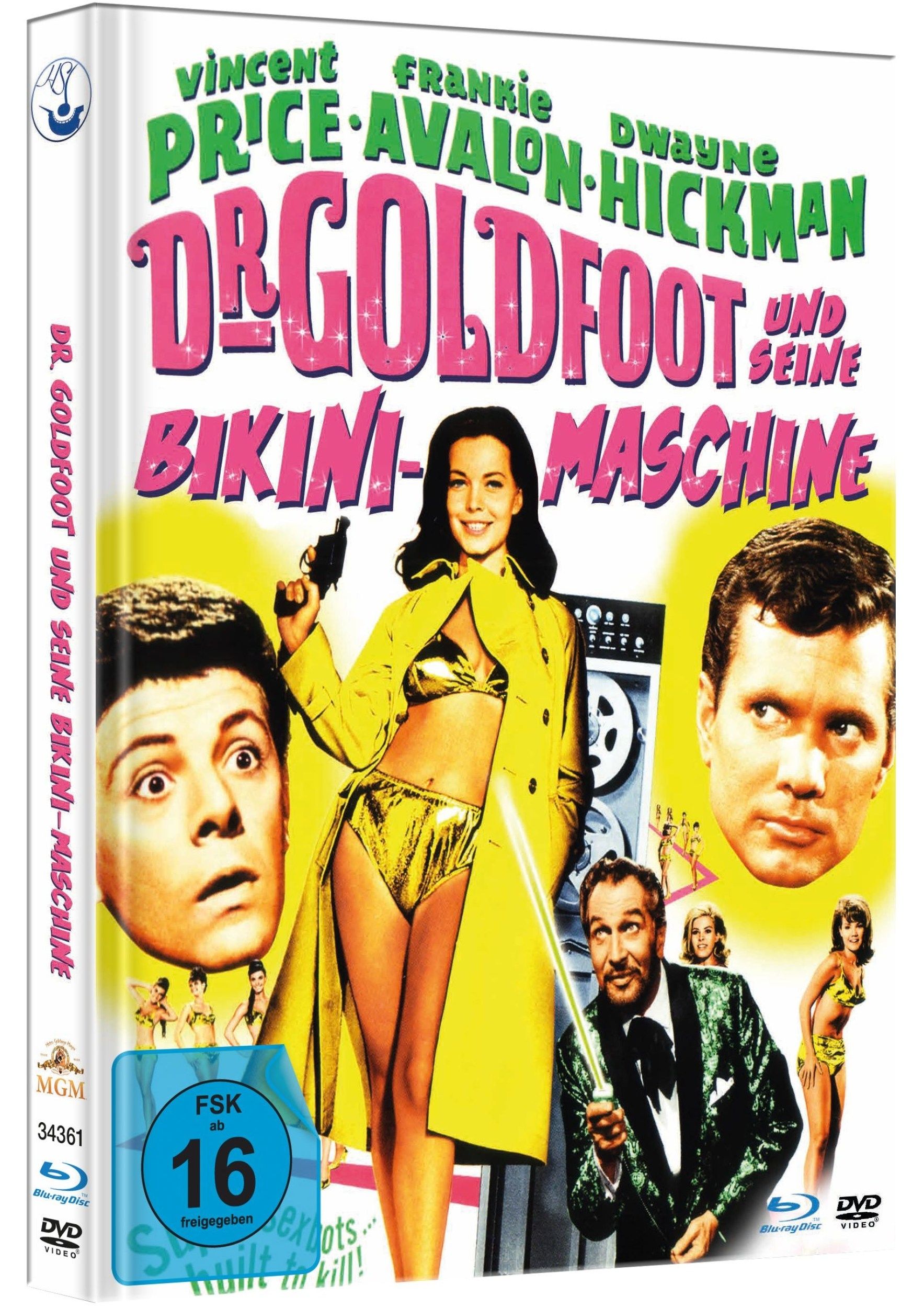 Dr. Goldfoot und seine Bikini-Maschine (Lim. Uncut Mediabook) (DVD + BLURAY)