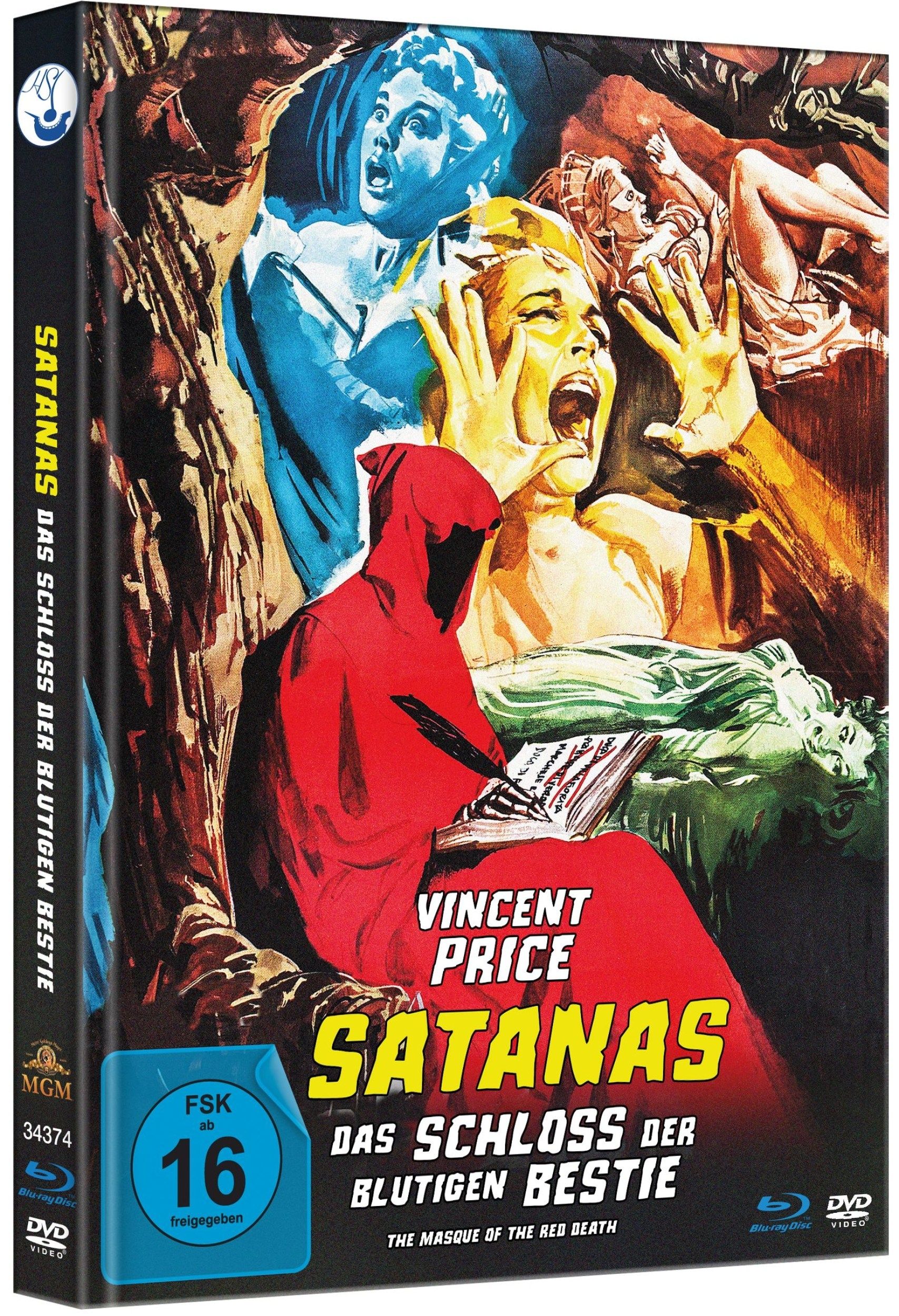 Satanas - Das Schloss der blutigen Bestie (Lim. Uncut Mediabook) (DVD + BLURAY)