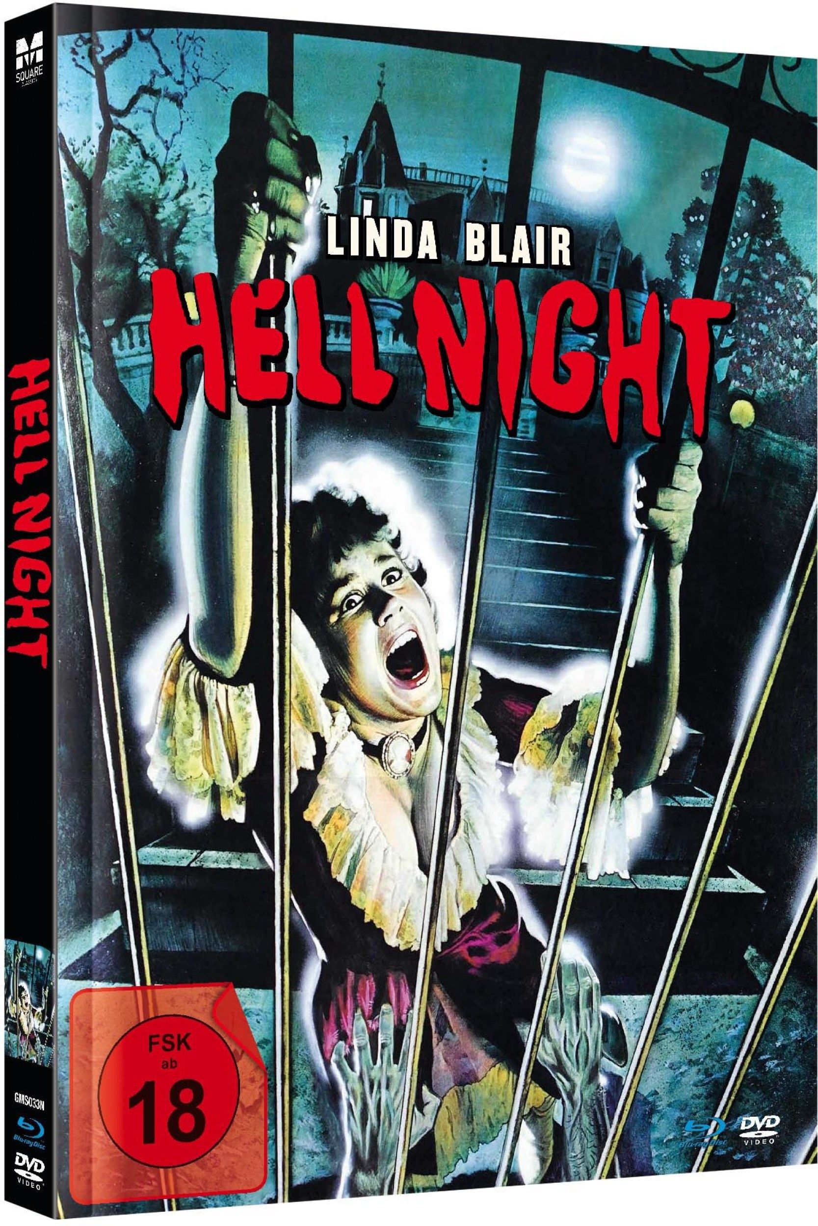 Hell Night (Lim. Uncut Mediabook - Cover B) (DVD + BLURAY)