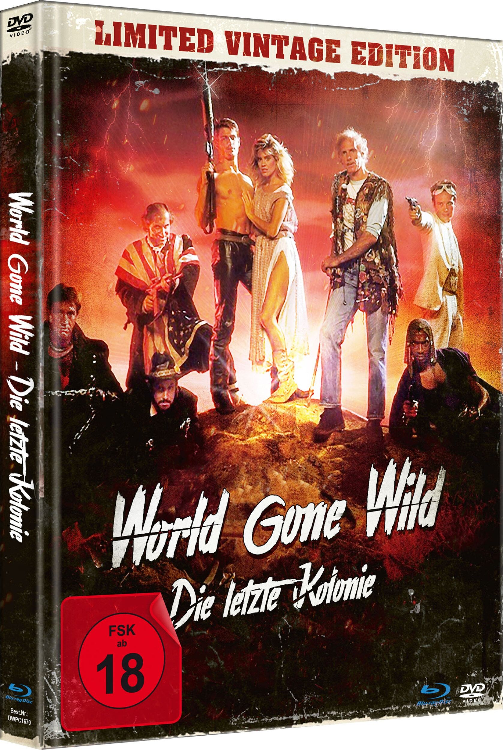 World Gone Wild - Die letzte Kolonie (Lim. Uncut Mediabook) (DVD + BLURAY)