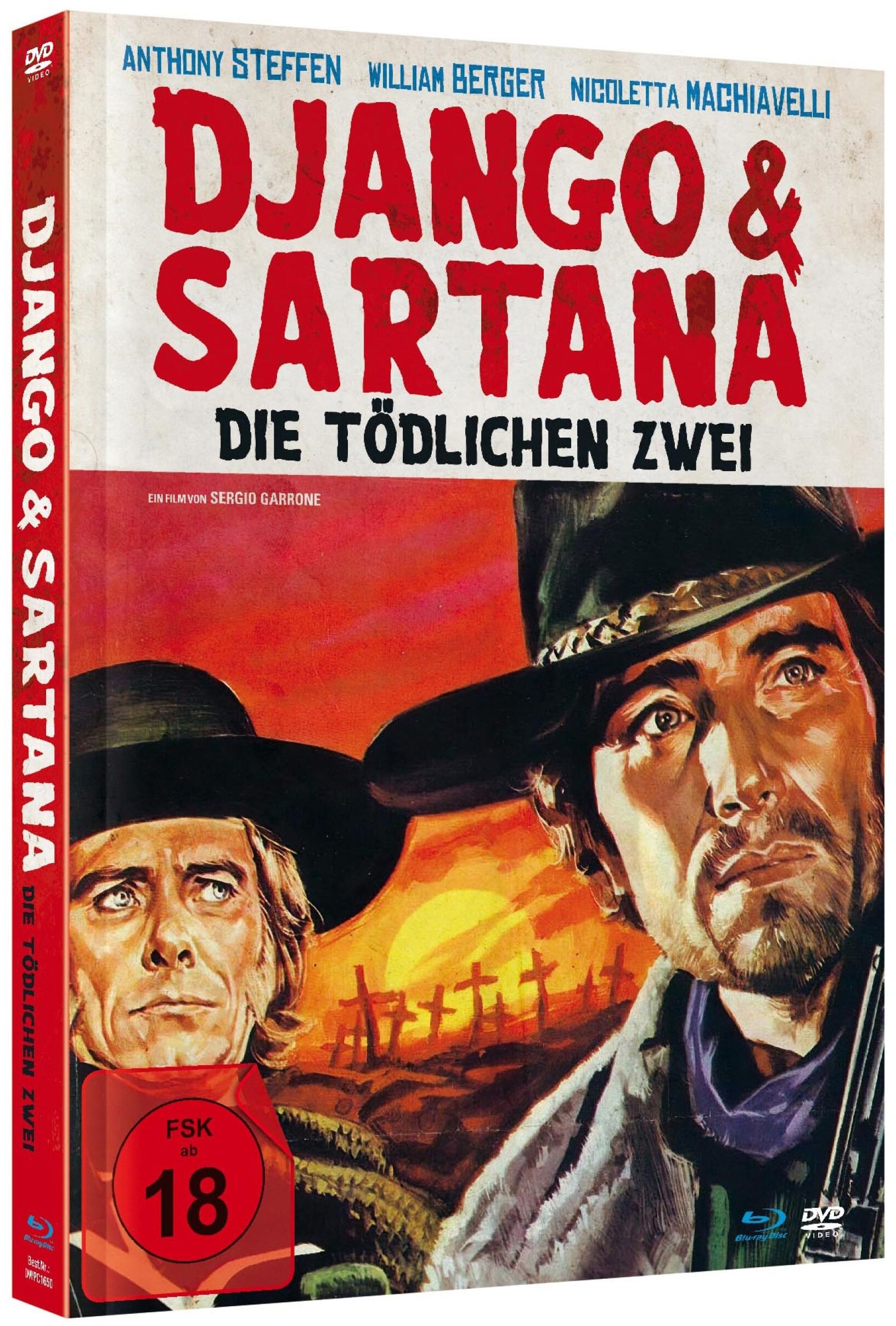 Django & Sartana - Die tödlichen Zwei (Lim. Uncut Mediabook) (DVD + BLURAY)