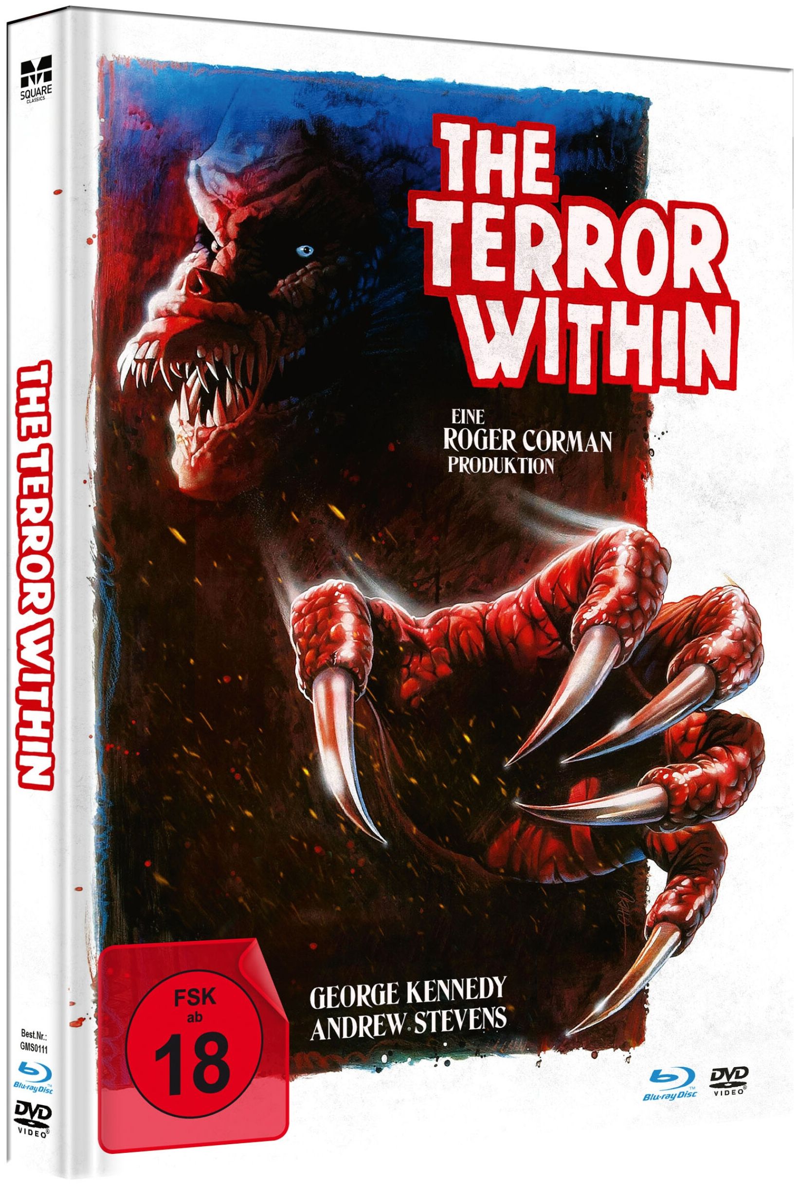 Terror Within, The (Lim. Uncut Mediabook) (DVD + BLURAY)