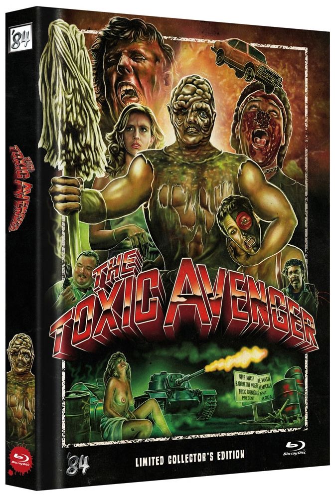 Toxic Avenger 1, The (Lim. Uncut Mediabook) (BLURAY)