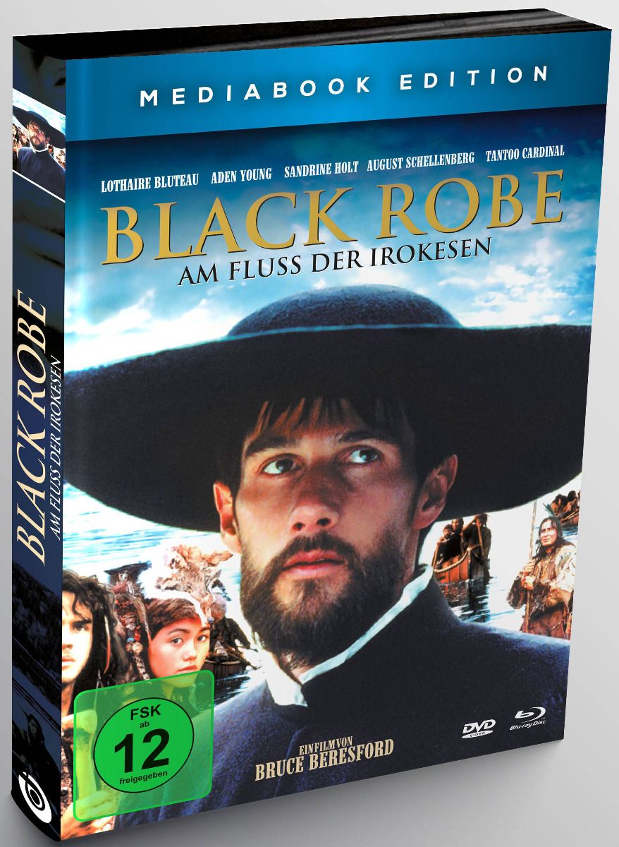 Black Robe - Am Fluss der Irokesen - Mediabook (Blu-Ray+DVD) - Limited Edition