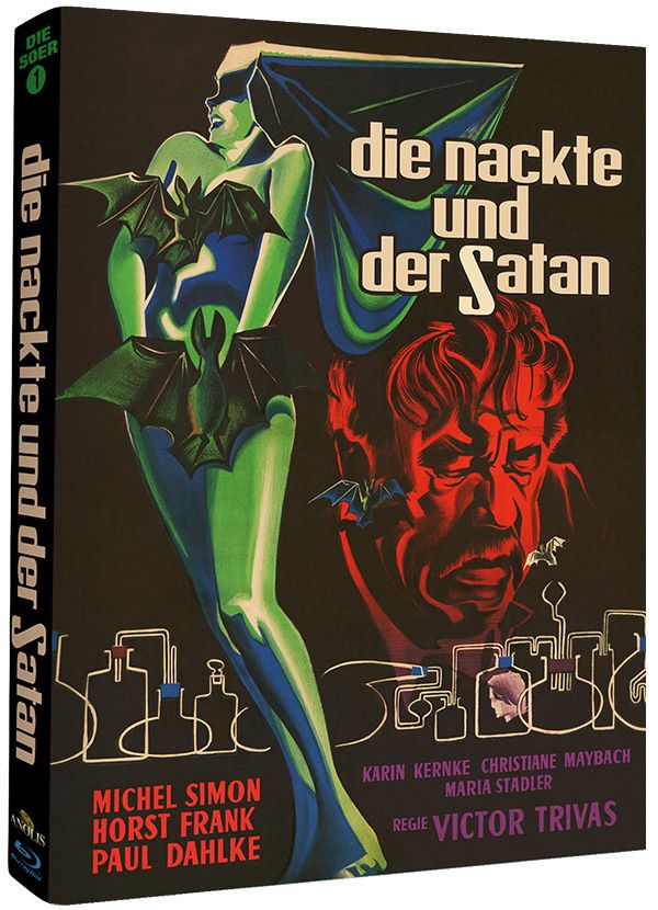 Die Nackte und der Satan - Cover B - Mediabook (Blu-Ray) - Limited Edition - Uncut