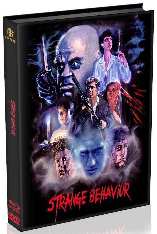 Strange Behavior (Die Experimente des Dr. S.) - Cover A - Mediabook (Wattiert) (Blu-Ray+DVD) - Limited 333 Edition
