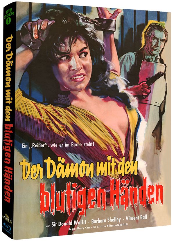Der Dämon mit den blutigen Händen (Blu-Ray) - Cover A - Mediabook - Limited Edition - Uncut