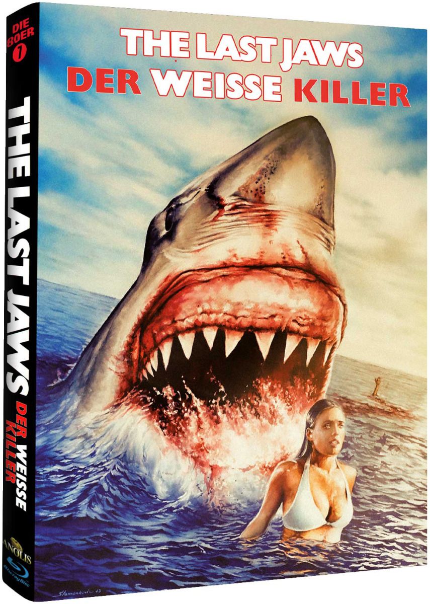 Der Weisse Killer - The Last Jaws - Cover D - Mediabook (Blu-Ray+DVD) - Limited Edition