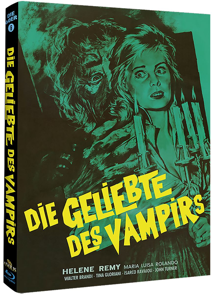 Die Geliebte des Vampirs (Blu-Ray) - Cover A - Mediabook - Limited Edition - Uncut