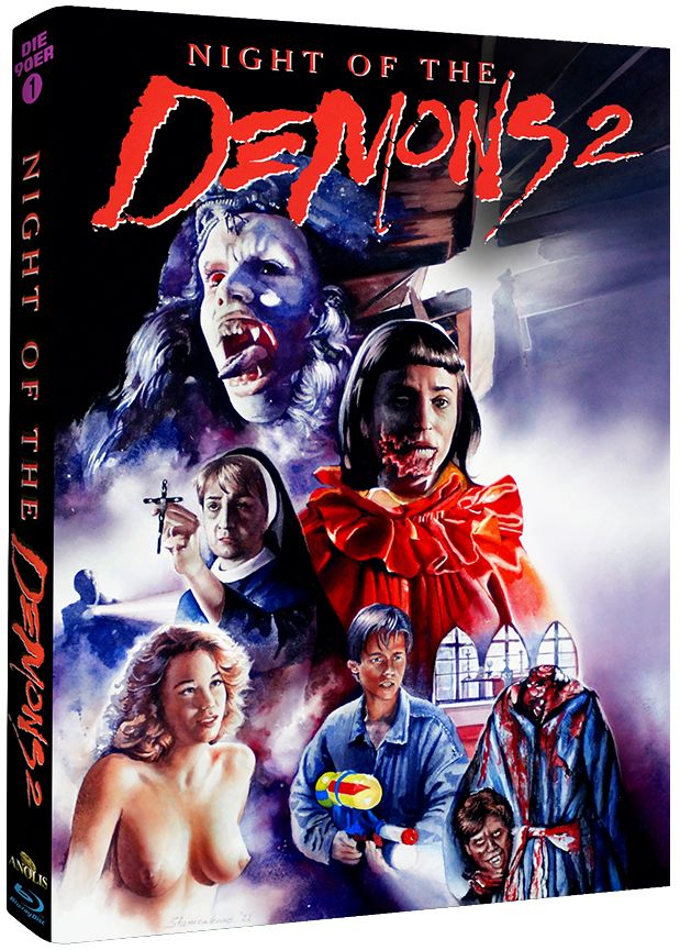 Night Of The Demons 2 (Blu-Ray) (2Discs) - Cover B - Mediabook - Limited Edition - Uncut
