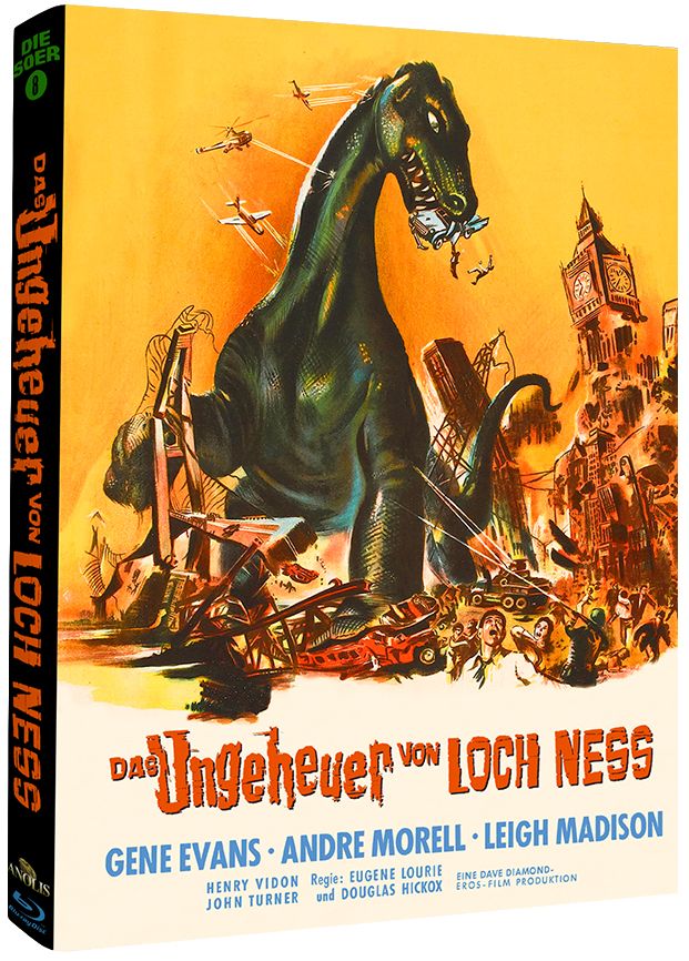 Das Ungeheuer von Loch Ness (Blu-Ray) (2Discs) - Cover B - Mediabook - Limited Edition