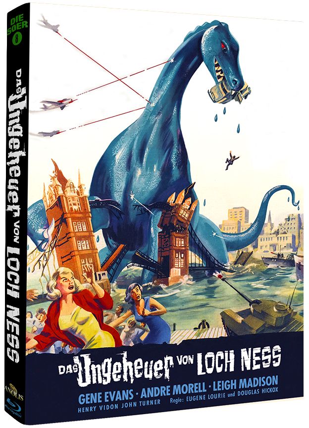 Das Ungeheuer von Loch Ness (Blu-Ray) (2Discs) - Cover C - Mediabook - Limited Edition