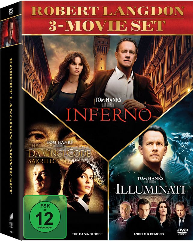 Da Vinci Code, The - Sakrileg / Illuminati / Inferno (3 Discs)