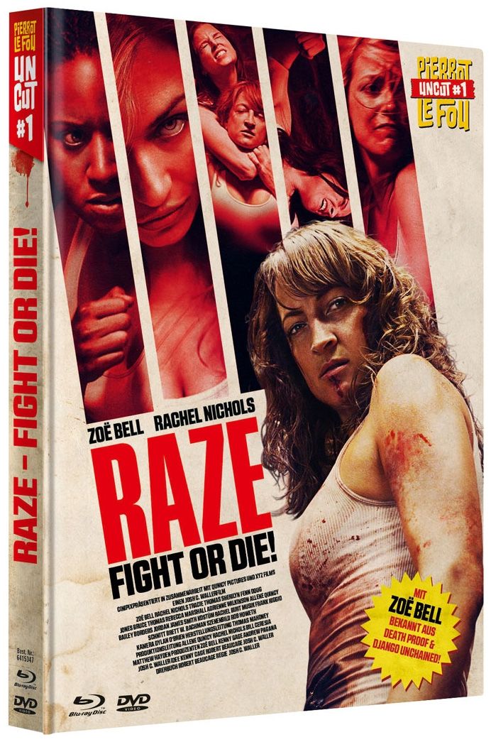 Raze - Fight or Die! (Lim. Uncut Mediabook) (DVD + BLURAY)