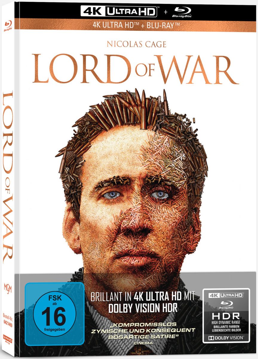 Lord of War - Händler des Todes (Lim. Uncut Mediabook) (UHD BLURAY + BLURAY)