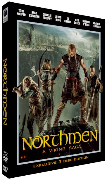 Northmen - A Viking Saga - Cover C - Mediabook (2Blu-Ray+DVD) - Limited 77 Edition