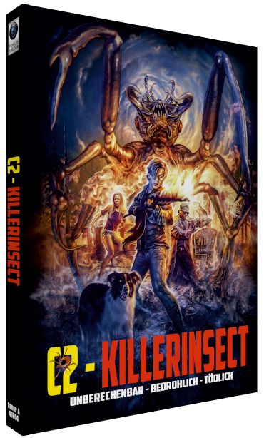 C2 - Killerinsect - Cover A - Mediabook (Blu-Ray+DVD) - Limited 333 Edition