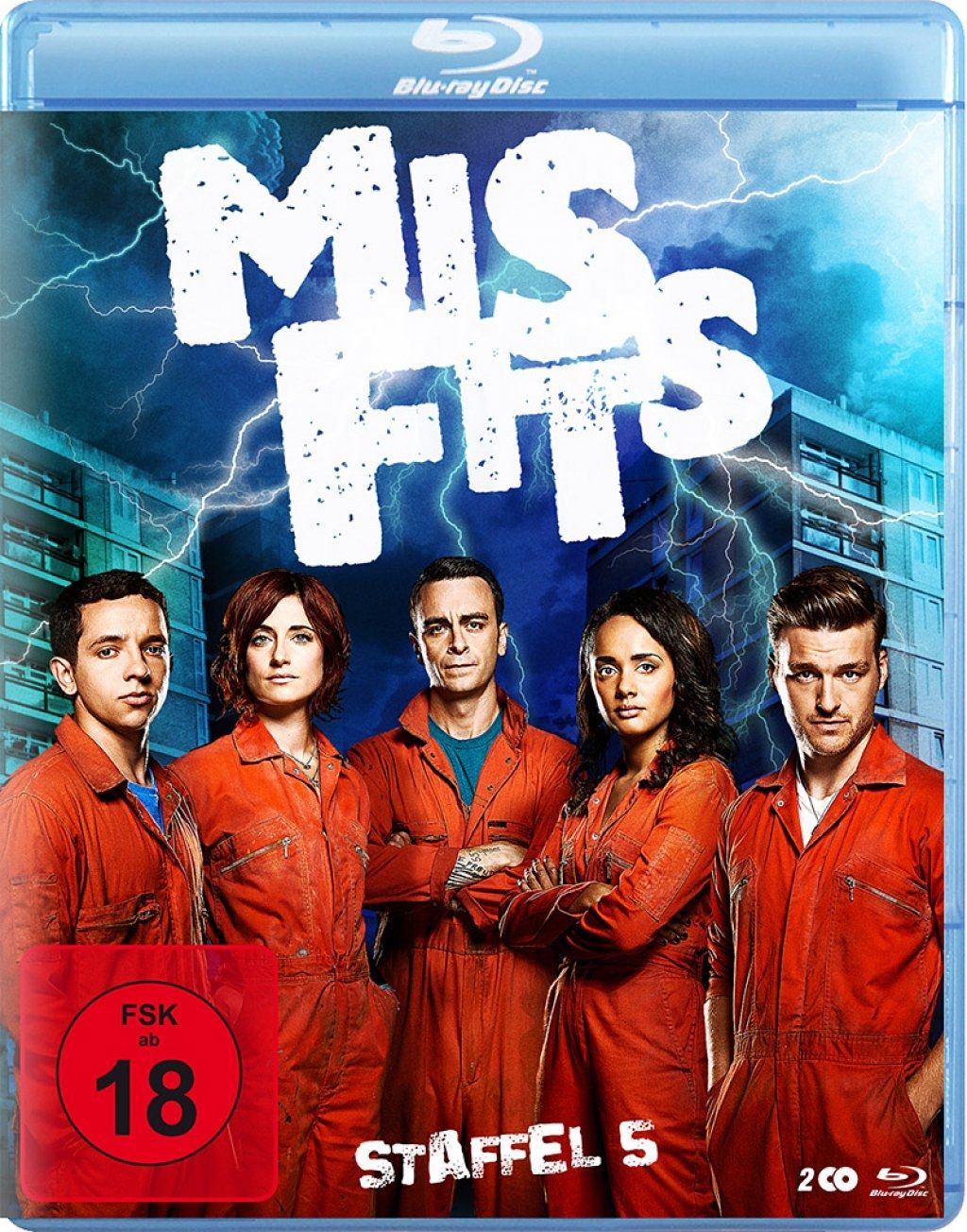 Misfits - Staffel 5 (2 Discs) (BLURAY)